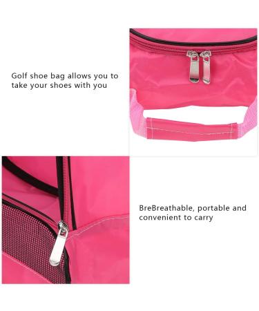Haokaini Nylon Golf Shoe Bag - Classic Portable Travel Organizer Breathable Large Capacity with Zipper - Buy Online on GoSupps.com