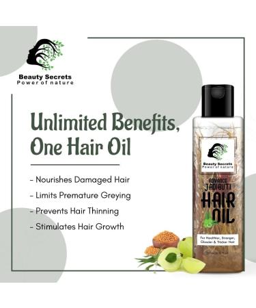  QURA QURA Advance Jadibuti Ayurvedic Oil for Hair Loss Control Hair Growth and a Healthy Scalp with 15 Natural Herbs and Oils such as Amla Bhringraj Kalonji and Black Sesame Seeds for Men and Women 200 ml - Buy Online on GoSupps.com