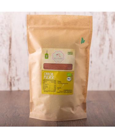 S ssundclever.de Bio Carobpulver |1.0 kg |Premium quality |100% pure natural product |plastic-free and ecological-sustainable packaged
