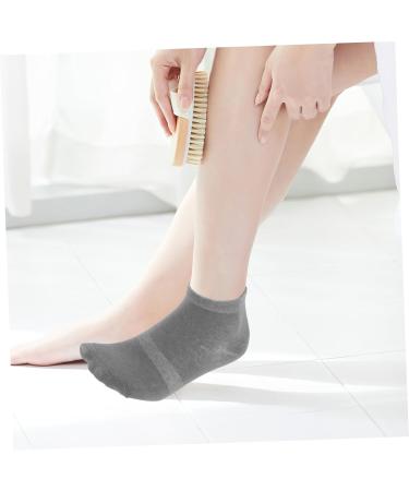 Mikinona 1 Pair Gel Socks Spa Soften Socks Hair Beads Clip Moisturizing Cotton Socks Dry Cracked Socks Hard Skin Repair Socks Moisturizing Socks Moisturizing Spa Socks Vegetable Gel - Buy Online on GoSupps.com