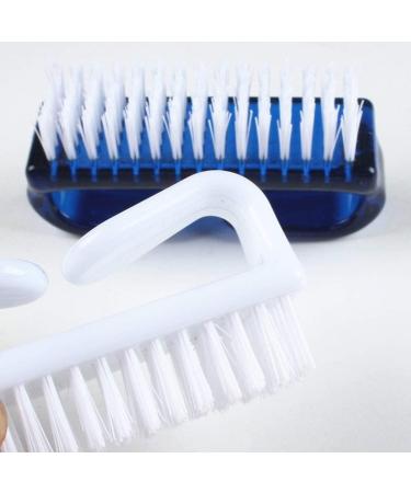 Handle Grip Nail Brush Nail Hand Fingernail Scrubbing Cleaning Brush For Toes Nails Cleaner Pedicure Brushescolor:PurpleUseful and Professional - Buy Online on GoSupps.com