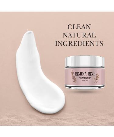 Lumina Luxe Anti-Aging Cream & Facial Moisturizer - Rejuvenate Your Skin - Buy Online on GoSupps.com