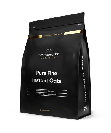 Buy Protein Works Pure Fine Oats - 100% Natural Scottish Oatmeal 2kg | Global Shipping Available - Buy Online on GoSupps.com