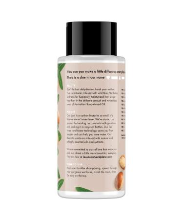 Love Beauty and Planet Shea Butter & Sandalwood Cleansing Conditioner 13.5 oz - Hydrating Sandalwood Coconut Formula - Buy Online on GoSupps.com