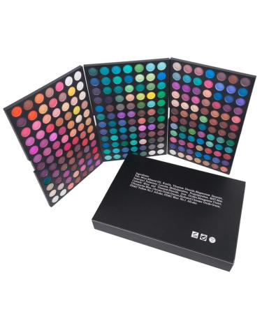 Buy Laemalls 252 Colors Eyeshadow Palette - Professional Matt & Shimmer Bright Glitter - Perfect for Daily Use! - Buy Online on GoSupps.com