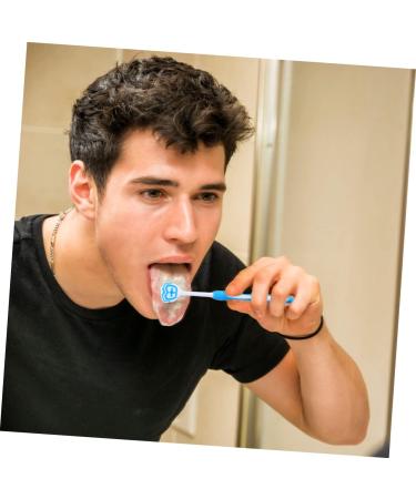 Gatuida 4-Piece Tongue Cleaner Set - Effective Oral Hygiene Fresh Breath & Easy Cleaning - Non-Toxic & Colorful Brushes - Buy Online on GoSupps.com