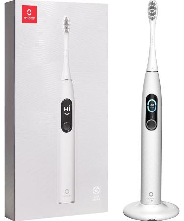 Oclean X Pro Elite Smart Mute Sonic Electric Toothbrush 4 Modes with Whitening Quick Charge for 35 Days IPX7 Grey