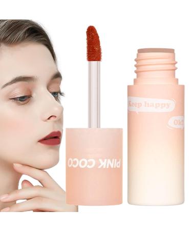 PUCHEN Lip Matte Long Lasting Velvet longlasting lipstick Lip Stain Matte Lip Stick Gloss Long Lasting Lipstick Pigmented Lip Plumper Makeup Soft Matte Lip Cream for Girls and 04