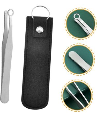 NOLITOY Round Nose Hair Clip Set - Stainless Steel Nose Hair Grooming Tool for Men & Women | Safe & Effective Nose Hair Remover - Buy Online on GoSupps.com