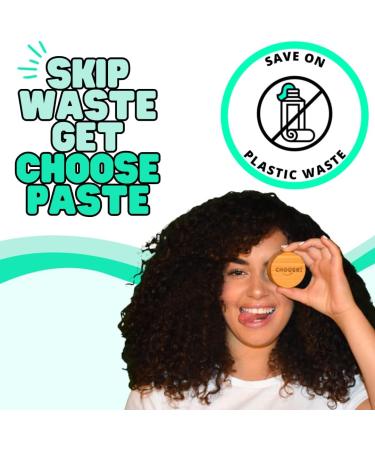 Choose Tooth Cleaning Tablets - Family Box 180 Tabs | Eco-Friendly Vegan Toothpaste Tablets | 3-Month Supply with Fluoride - Buy Online on GoSupps.com