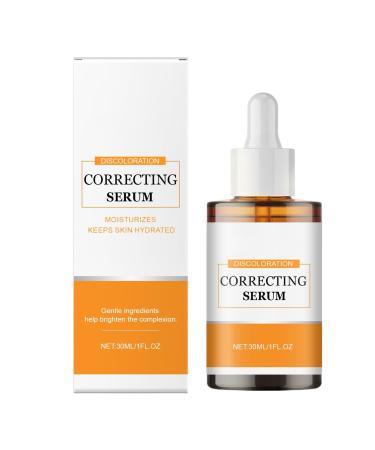 Facial Discoloration Correcting Liquid | 30ml Soothing Non-Greasy Skincare Solution Brightening Facial Liquid For Dull Skin Roughness Redness and Dryness