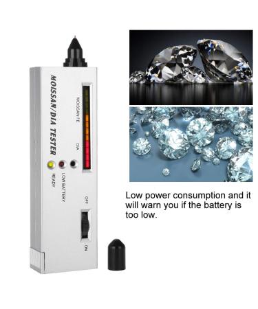 Salmue Professional Moissan Diamond Tester with LED Indicator - Precision Jewelry Testing Tool - Buy Online on GoSupps.com