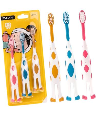 Fomiyes 12 Pcs Soft Toothbrush Set for Kids - Toddler & Children's Oral Care - Travel-Friendly Baby Toothbrushes - Buy Online on GoSupps.com