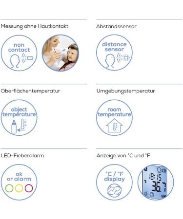 Beurer FT 95 Bluetooth Infrared Thermometer & BR 60 Insect Bite Healers - Innovative App Networking International Shipping - Buy Online on GoSupps.com