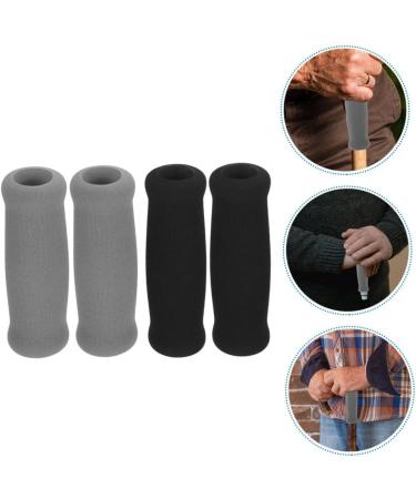 WOFASHPURET 4 Pieces Walking Aid Handle Cover Swing Car Grip Replacement Cane Handle Sponge Accessories for Bicycles Cane Grips Cane - Buy Online on GoSupps.com