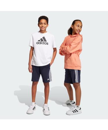 Buy adidas Unisex Kids 3s Shorts - Legend Ink/White | International Shipping Available - Buy Online on GoSupps.com