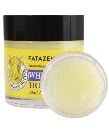 FATAZEN Organic Grass-Fed Whipped Tallow Honey Balm - All Natural Face & Body Moisturizer for Dry Sensitive Skin Skin Care Cream for Hydrating Soothing Soften Non-Sticky & Cruelty-Free - Buy Online on GoSupps.com