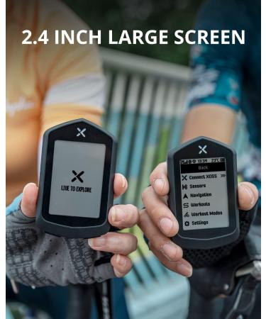 XOSS NAV GPS Cycling Computer - Wireless Ant+ Speedometer Odometer with Bluetooth, Waterproof, 2.4Inch LCD and Auto Backlight | Fits All Bikes - Buy Online on GoSupps.com