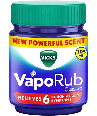 KRUM Vicks Vapo Rub - Ointment for Cold Relief - 100g (Imported)