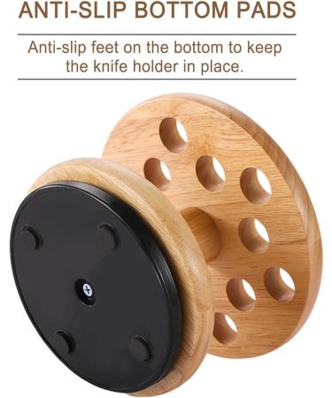 Retorno Scissors Holder for Hairdressers Scissors Holder for Barbers Wooden Rotatable Hair Scissors Holder Salon Scissors Holder 12 Hole Barber Scissors Storage Desktop Organizer Storage Box for - Buy Online on GoSupps.com