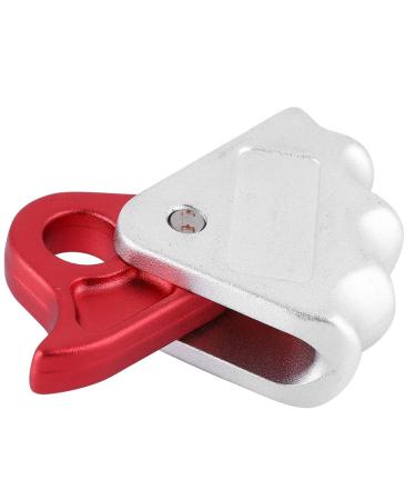 Keenso rock climbing rope gripper outdoor 15n safety rope self-retardant device crash protection climbing cable brake rope gripper for 9-12mm rope