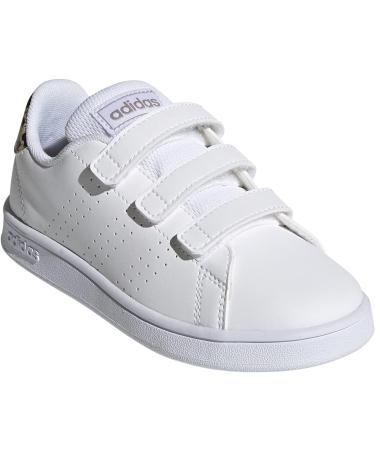 adidas Boy's Advantage Cf I Sneaker Child 1.5 UK - White/Beige - Buy Online on GoSupps.com