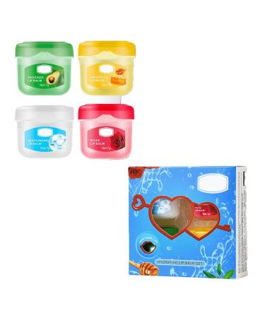 Generisch Lip moisturizing cream lip care winter moisturizing chapstick sticks long-lasting lip mask hydrating and nourishing lip care gifts for women (4)