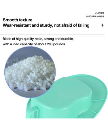 NEDLON 2pack Bedpan with Sealing Cover No Spill Or Splash Design Portable Potty Plastics Bed Pan for Bedridden Patients Elderly Females Green - Buy Online on GoSupps.com