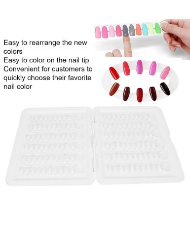 Nail Display Diagram Book - 120 Colors Removable Nail Color Swatch Palette for Professional Use - Buy Online on GoSupps.com