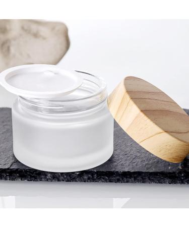 30ml Empty Glass Cosmetics Container Set - 6 Cream Cans with Lids for Makeup Lotions & Essential Oils - Buy Online on GoSupps.com