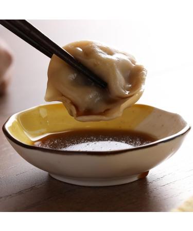 Fruit Bowl Snack Containers Dip Bowl Ceramic Soy Sauce Dishwashing Dish Condiment Soy Sauce Vinegar Sushi Appetizer Plate Or Condiment Breakfast Bowls (Color : C) (B) - Buy Online on GoSupps.com