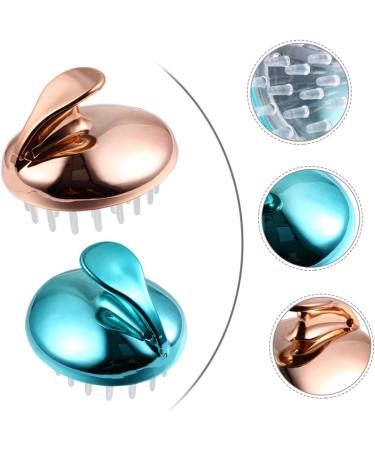 Beavorty Neck Massagers & Shampoo Massage Comb Set - 4pcs Silicone Scalp Gripper & Body Scrubber for Men | Buy Internationally - Buy Online on GoSupps.com