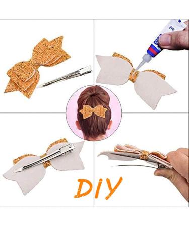 12 Professional Silver Hair Clips for Women - Durable Compartment Clamps & Hairpins for Hairdressers | 9cm Combi-Clip Jewelry - Buy Online on GoSupps.com