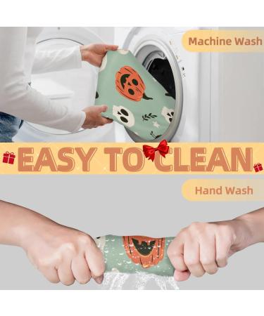 Halloween Pumpkin Crow Skull Beard Bib Apron - Non-Stick Waterproof Beard Catcher for Men Perfect Grooming Cloth with Suction Cups Ideal Gifts for Men - Buy Online on GoSupps.com