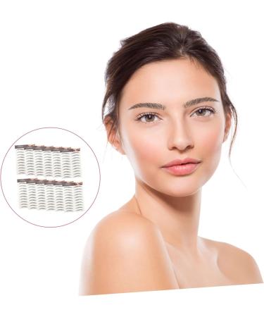 Healeved 84 Pcs Eyebrow Stickers Temporary Eyebrows Transfer Eyebrows Eyebrow Trimming Soy Ink Cejas 3d 7X1X0.1CMx7pcs Blackx7pcs - Buy Online on GoSupps.com