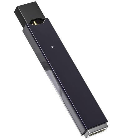 Protective Case and Sanitary Mouth Rest for JUUL - Premium Metallic Shockproof Case - Keeps Your Mouthpiece from Touching Table (Device Not Included) (Black Metallic)