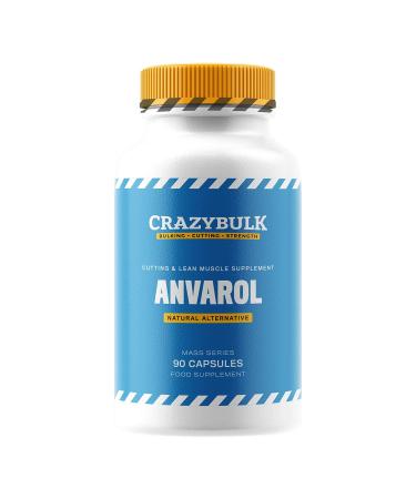 mnb ANVAROL (ANAVAR) Natural Alternative for Cutting & Lean Muscle Supplement First TIME in India (90 Capsules)