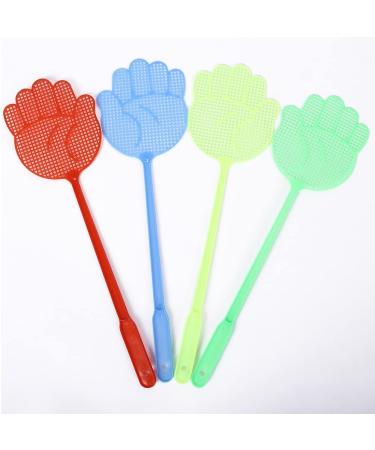 ValueHall 10 Pack Multi-Color Plastic Fly Swatters Set - V7022 - Buy Online on GoSupps.com