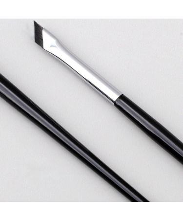 Wudaizhi Eyeliner Brush Precision Eyeliner Makeup Brush Angled Eyeliner Brush Ultrathin Slanted Flat Angle Ideal for Professionals and Beginners - Buy Online on GoSupps.com