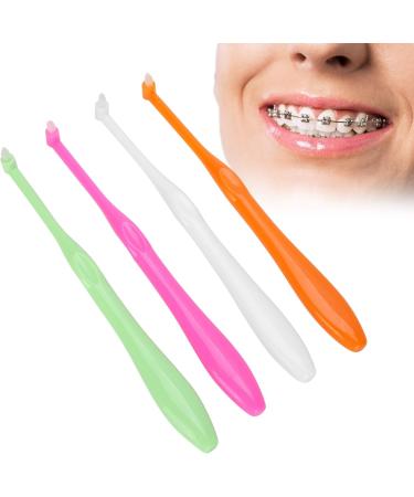 Orthodontic Dental Brush Set - 4-Part Toothbrush for Braces & Bridges Soft Slim Interdental Cleaners for Optimal Oral Care - Buy Online on GoSupps.com