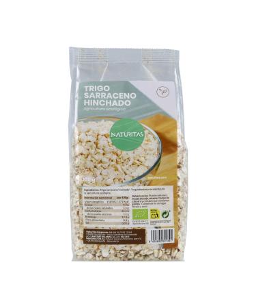 Naturitas Organic puffed buckwheat 100g Naturitas Essentials vegan source of protein and amino acids source of fatty acids low in fat high in fiber