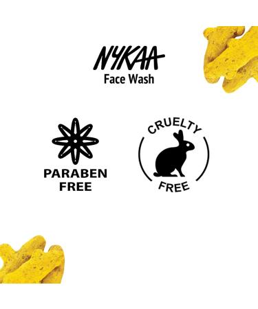 Nykaa Naturals Haldi & Chandan Face Wash - Reduces Scarring Removes Makeup Prevents Breakouts Soothes Sunburn - 3.38 oz International Shipping - Buy Online on GoSupps.com