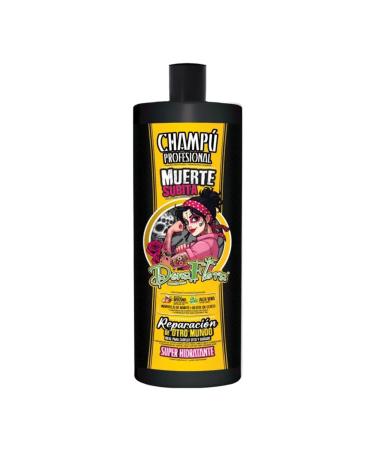 FunnyExotic Ltda DONA FLORA Muerte S bita Shampoo 1000 ml intensive care for damaged hair regenerates nourishes and repairs with deep effect without sulphates and parabens for all hair types