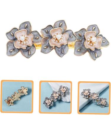 minkissy Pearl Floral Hair Clip Styling Hair Clips Rhinestone Hair Accessories Wedding Hair Clips Tiaras for Women Retro Hairy Barrette Hair Toppers for Women Hair Tools for Styling Miss - Buy Online on GoSupps.com