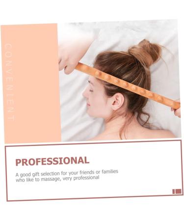 Shop OHPHCALL GUA SHA Wooden Body Massage Roller Reflex Zone & Abdominal Massage Tool Acupuncture Stick for Fitness - Buy Online on GoSupps.com