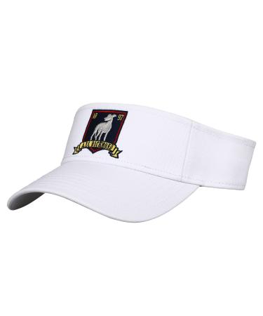 Ted Lasso AFC Richmond Greyhounds White Visor