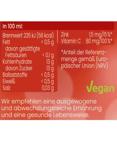 ROTBCKCHEN Immunstark MINI 24-Pack - Multifruit Juice with Zinc & Vitamin C | International Shipping - Buy Online on GoSupps.com