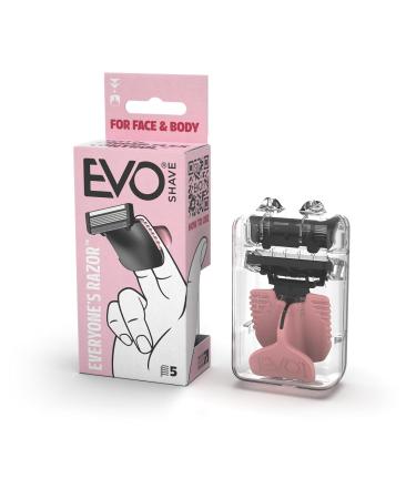 EvoShave Series 3 System Razor StartPack | Powder Pink | Premium International Shipping - Buy Online on GoSupps.com