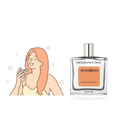 Fragrance Gem Khamrah Unisex Eau de Parfum Spray 3.4 Ounce (PACK OF 2) - Buy Online on GoSupps.com