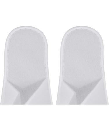 Queuca Disposable Hotel Slippers - 100 Pairs for Men & Women | Perfect for Spas & Guest Rooms - Multi-Way Bathing Comfort - Buy Online on GoSupps.com